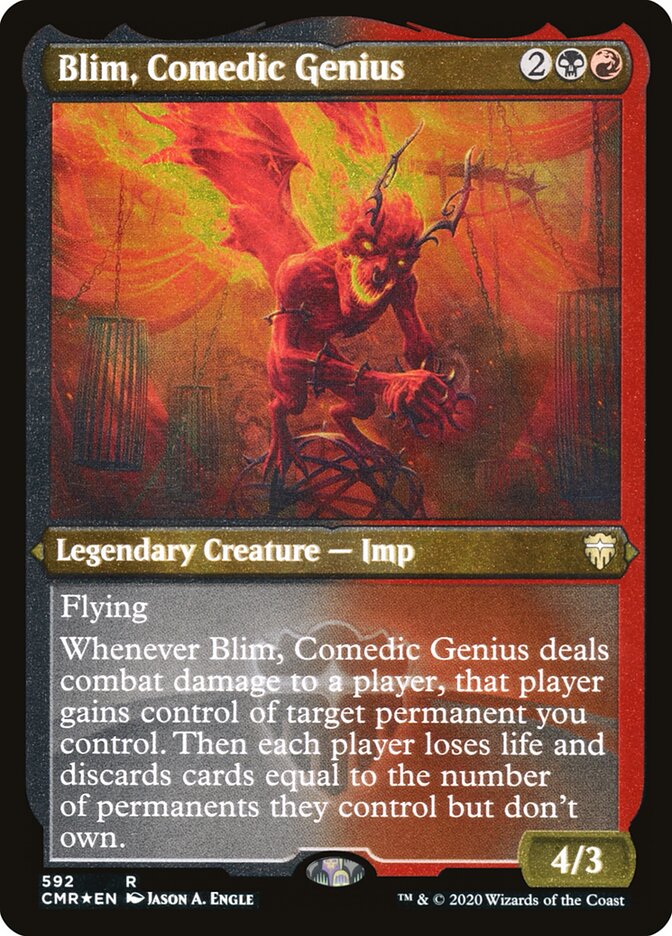 Blim, Comedic Genius card front