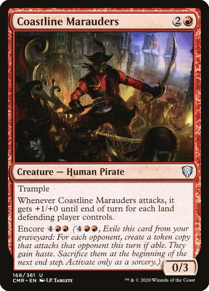 Coastline Marauders card front