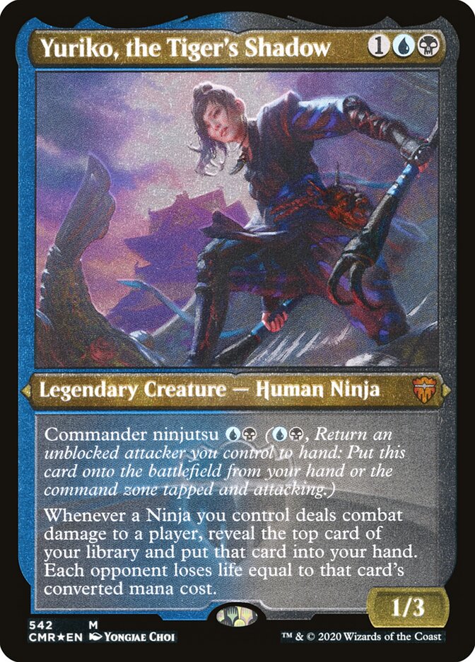 Yuriko, the Tiger's Shadow card front