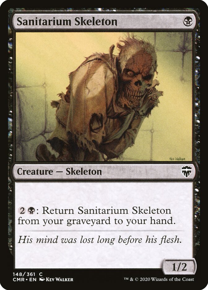 Sanitarium Skeleton card front