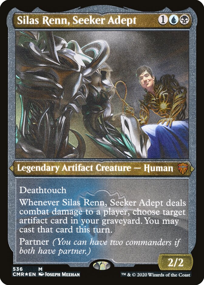 Silas Renn, Seeker Adept card front