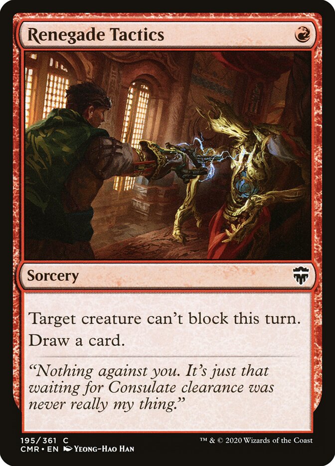 Renegade Tactics card front