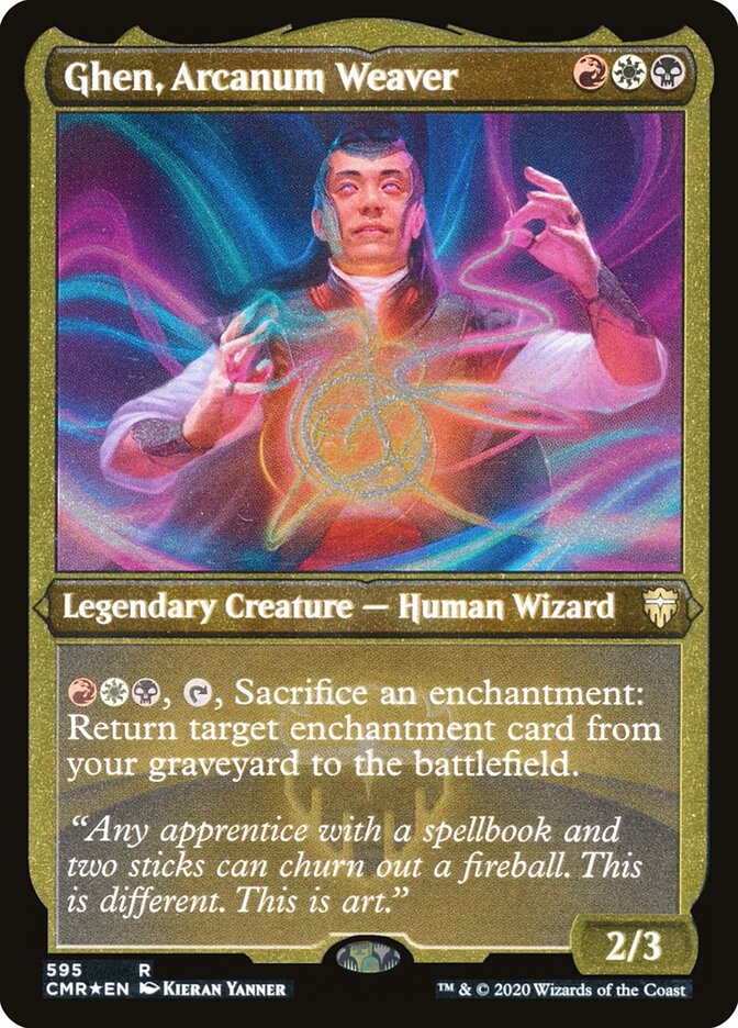Ghen, Arcanum Weaver card front