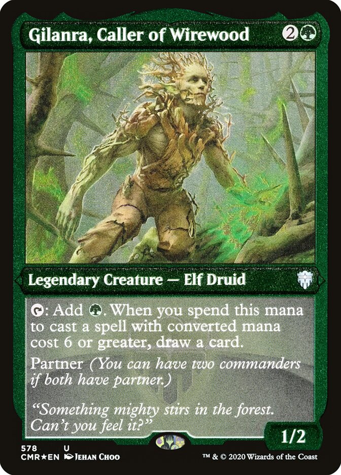 Gilanra, Caller of Wirewood card front
