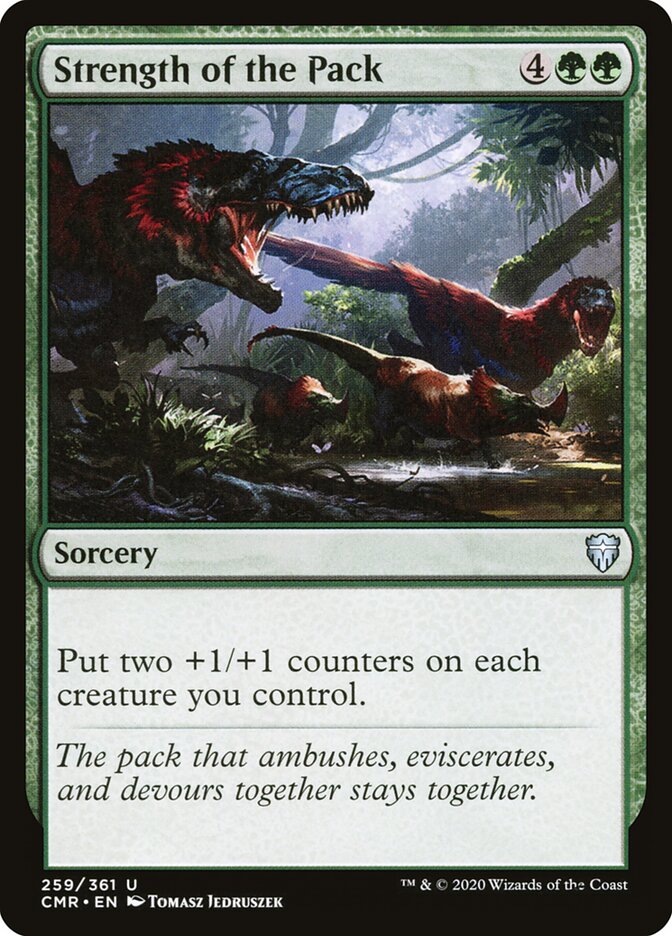 Strength of the Pack card front