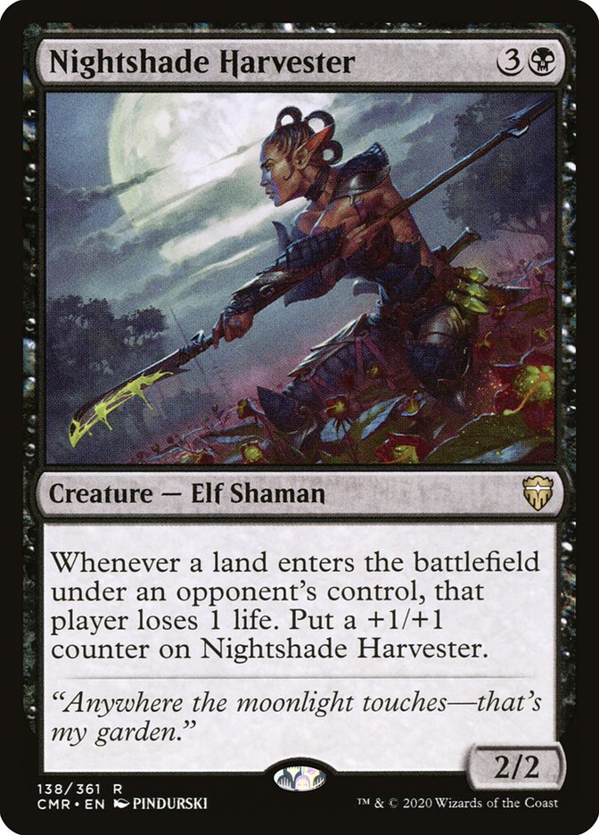 Nightshade Harvester card front