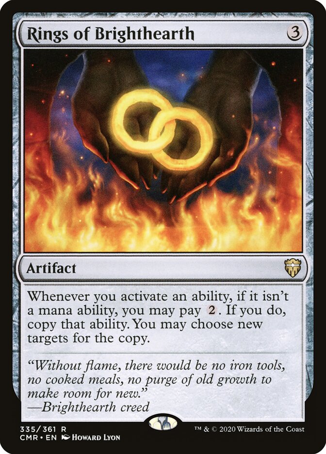Rings of Brighthearth card front