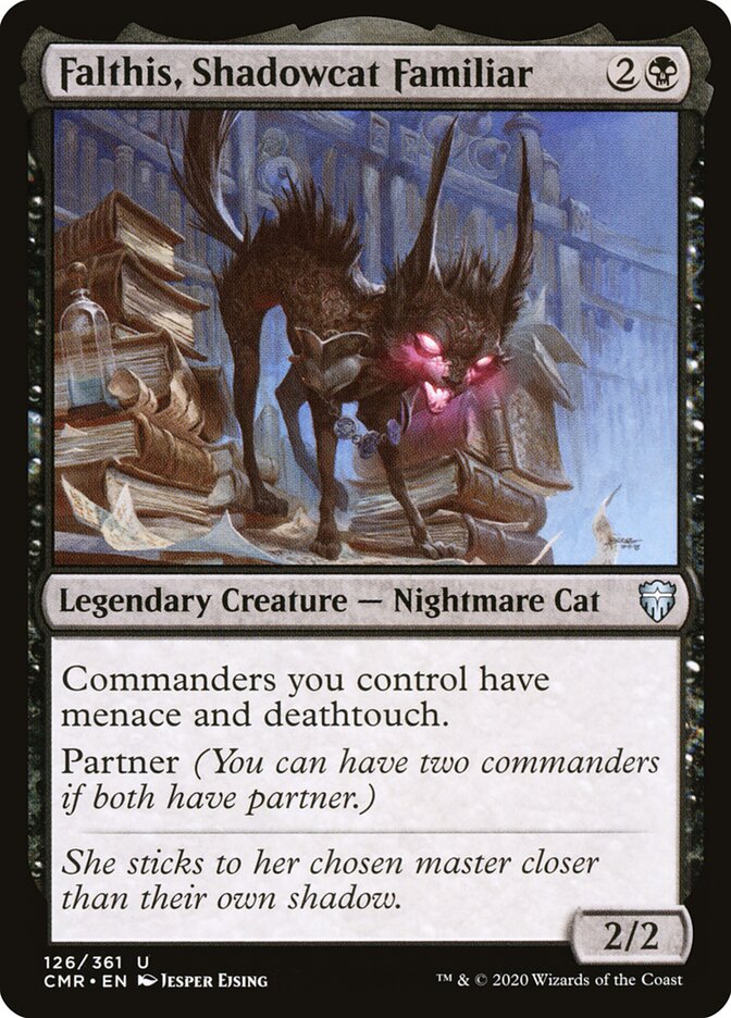 Falthis, Shadowcat Familiar card front