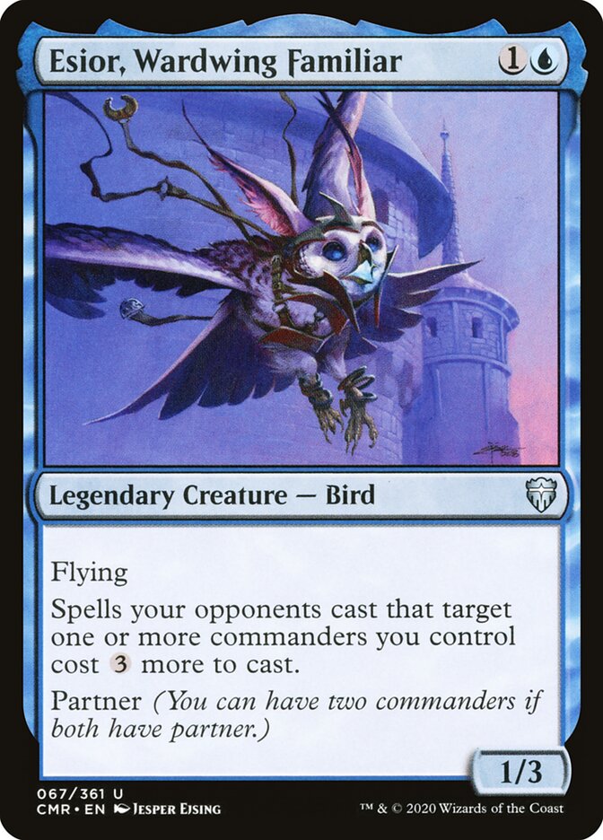 Esior, Wardwing Familiar card front