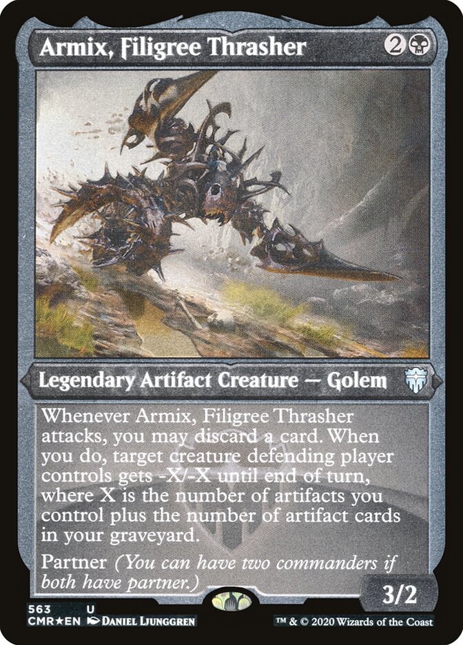 Armix, Filigree Thrasher card front