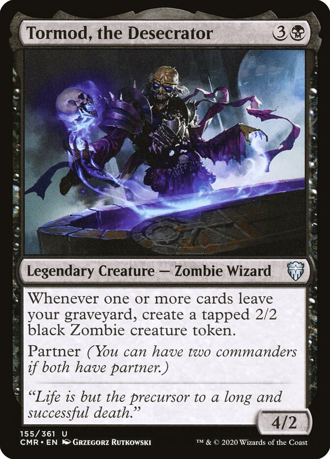 Tormod, the Desecrator card front