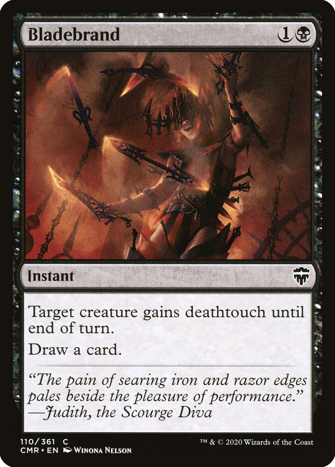 Bladebrand card front