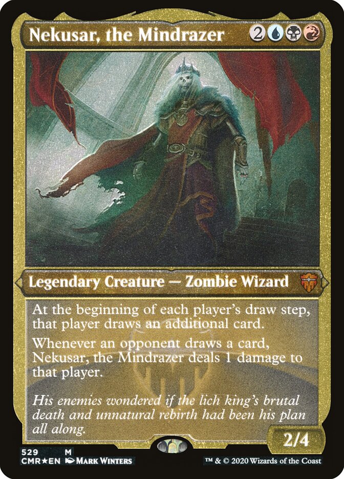 Nekusar, the Mindrazer card front