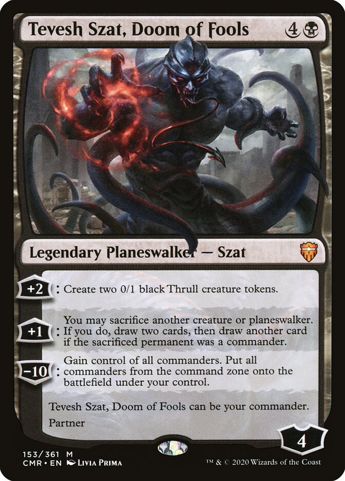 Tevesh Szat, Doom of Fools card front