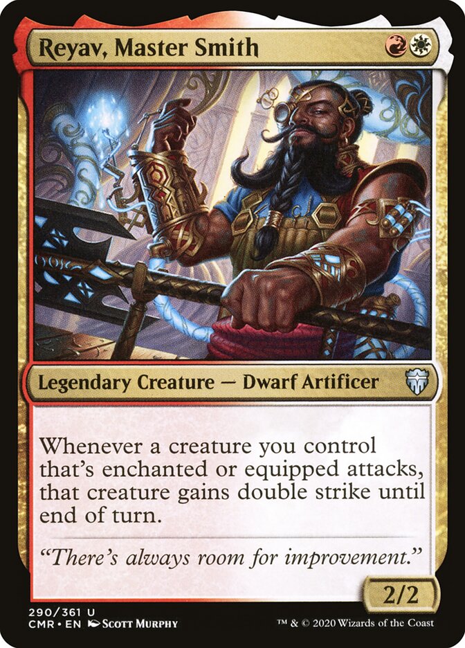 Reyav, Master Smith card front