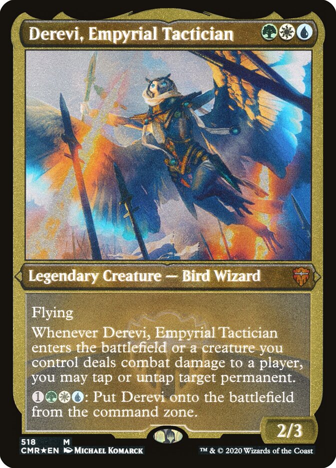 Derevi, Empyrial Tactician card front