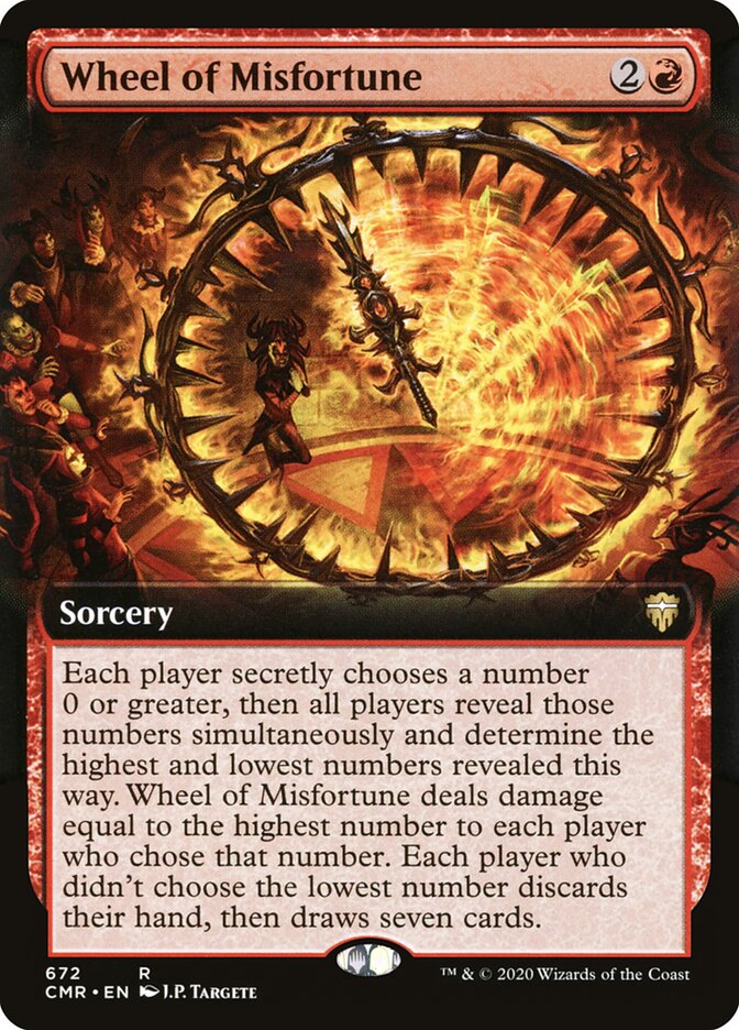 Wheel of Misfortune card front