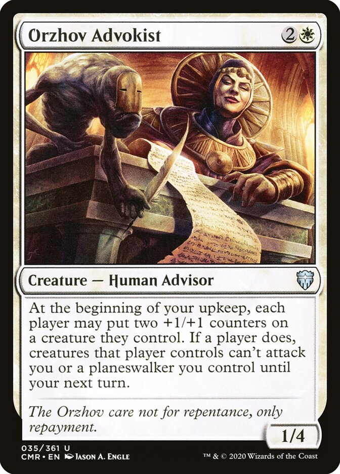Orzhov Advokist card front