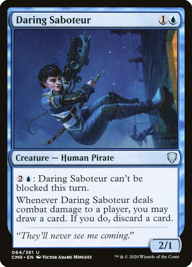 Daring Saboteur card front