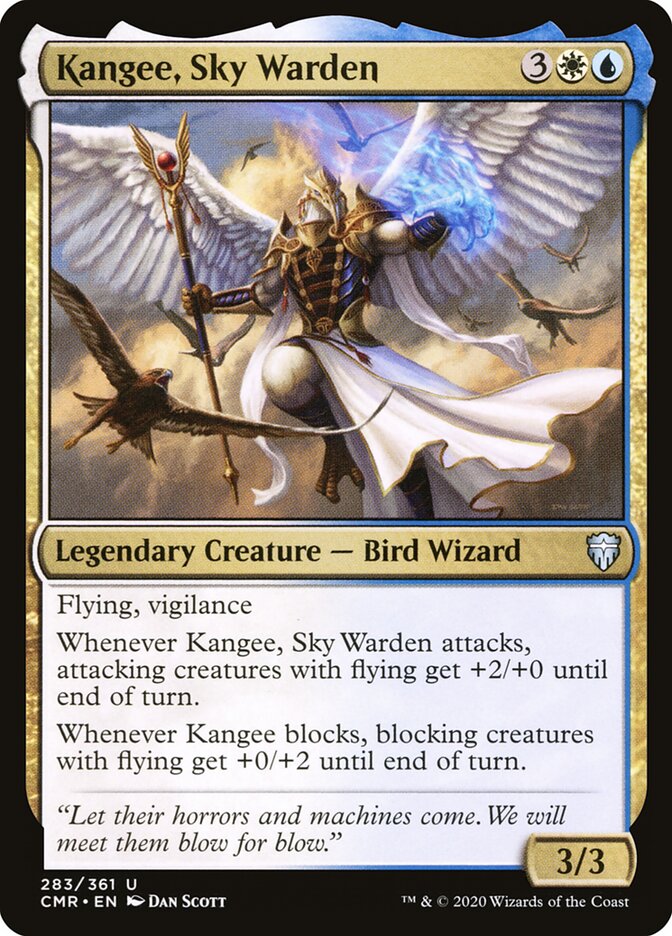 Kangee, Sky Warden card front