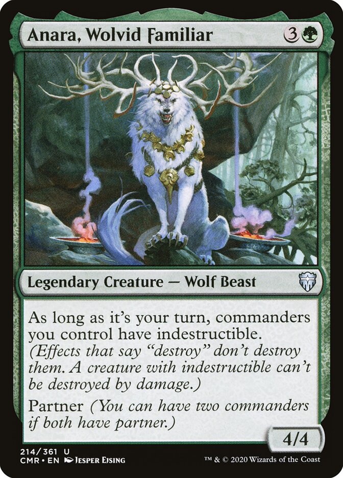 Anara, Wolvid Familiar card front