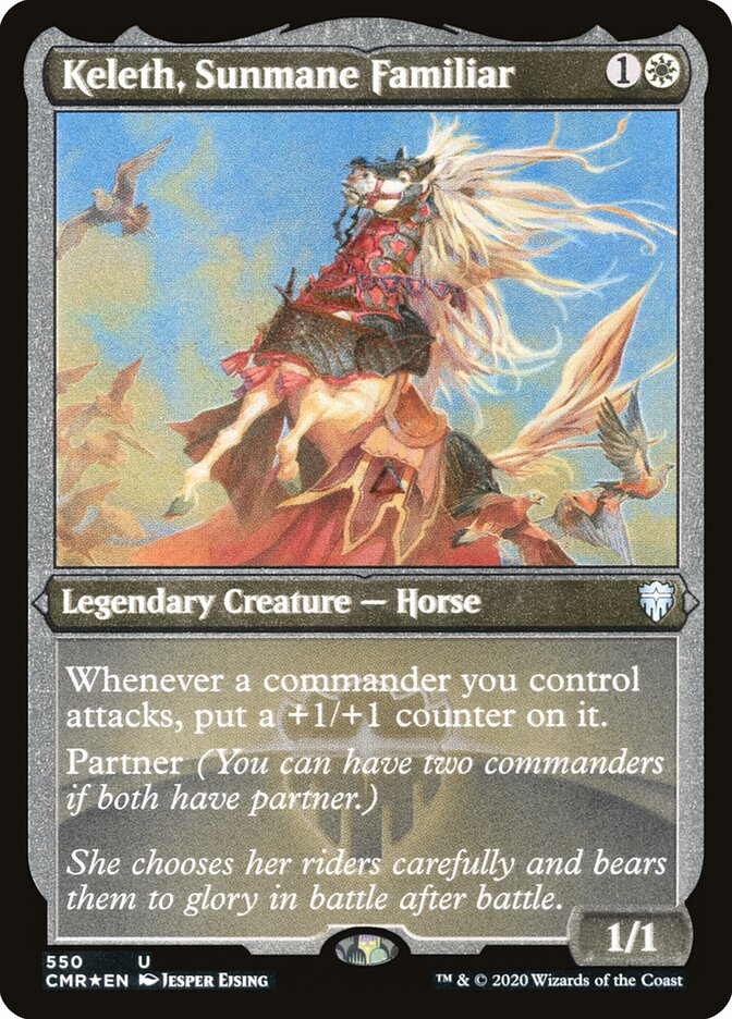 Keleth, Sunmane Familiar card front