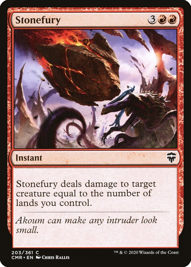 Stonefury card front