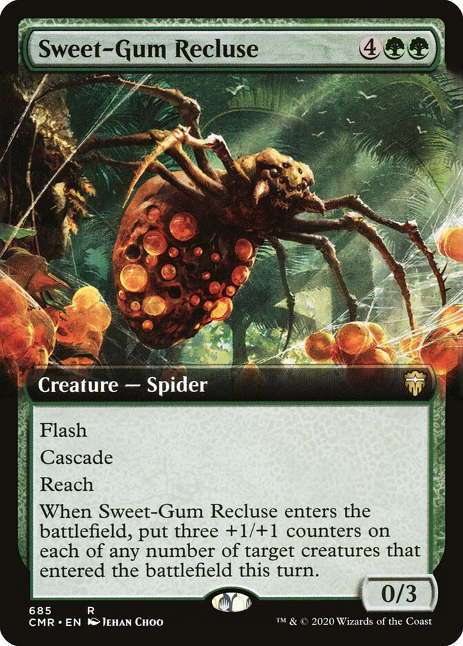 Sweet-Gum Recluse card front