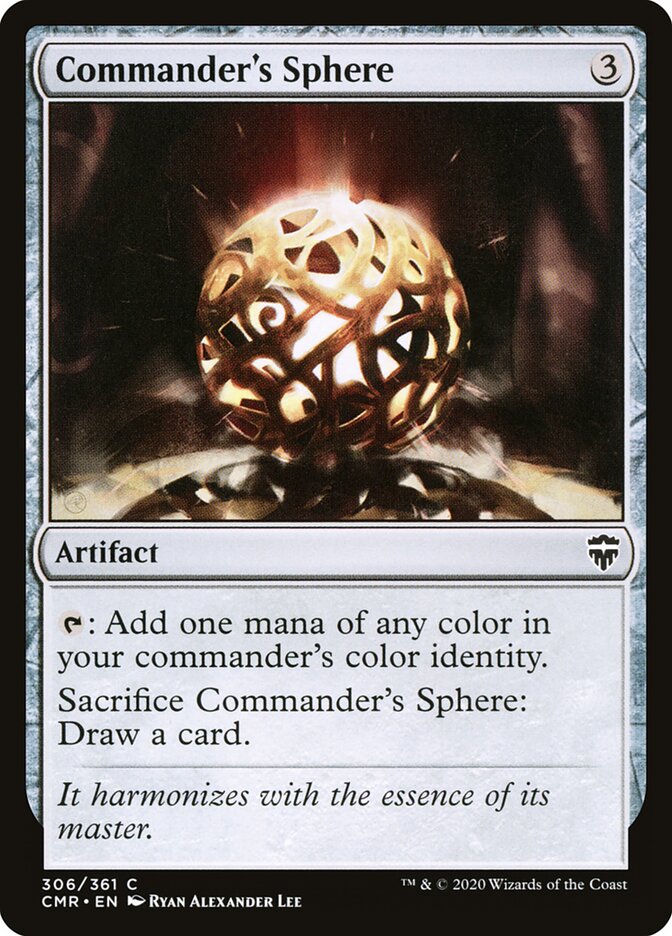 Commander's Sphere card front