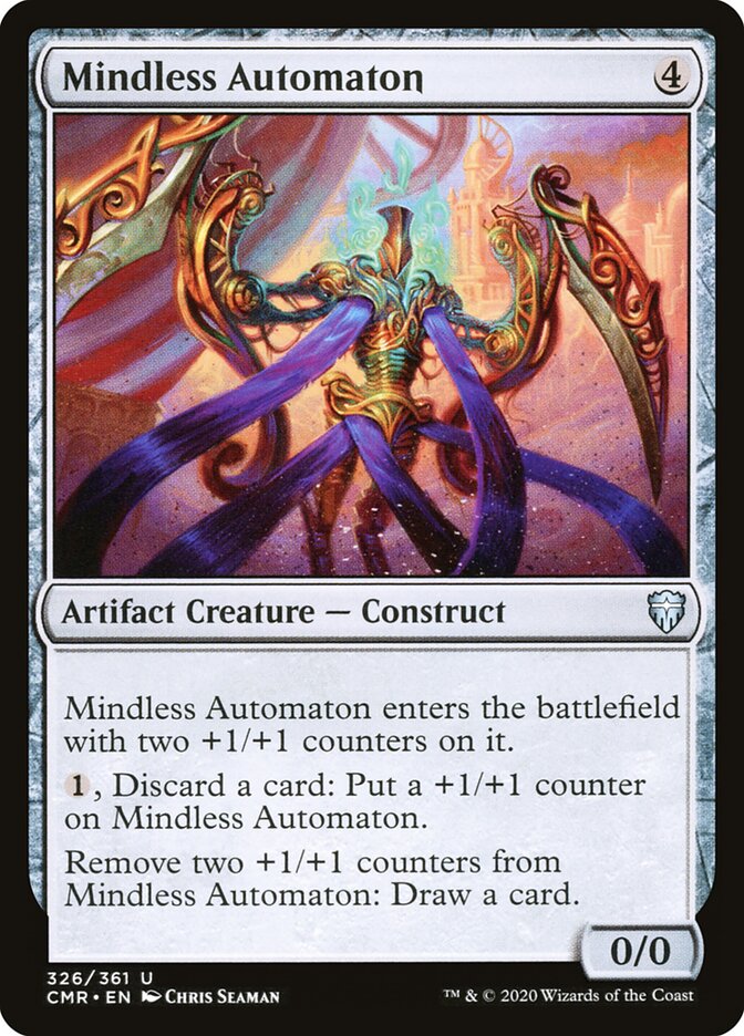 Mindless Automaton card front