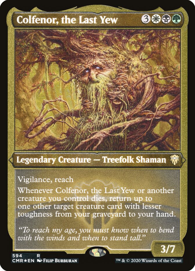 Colfenor, the Last Yew card front