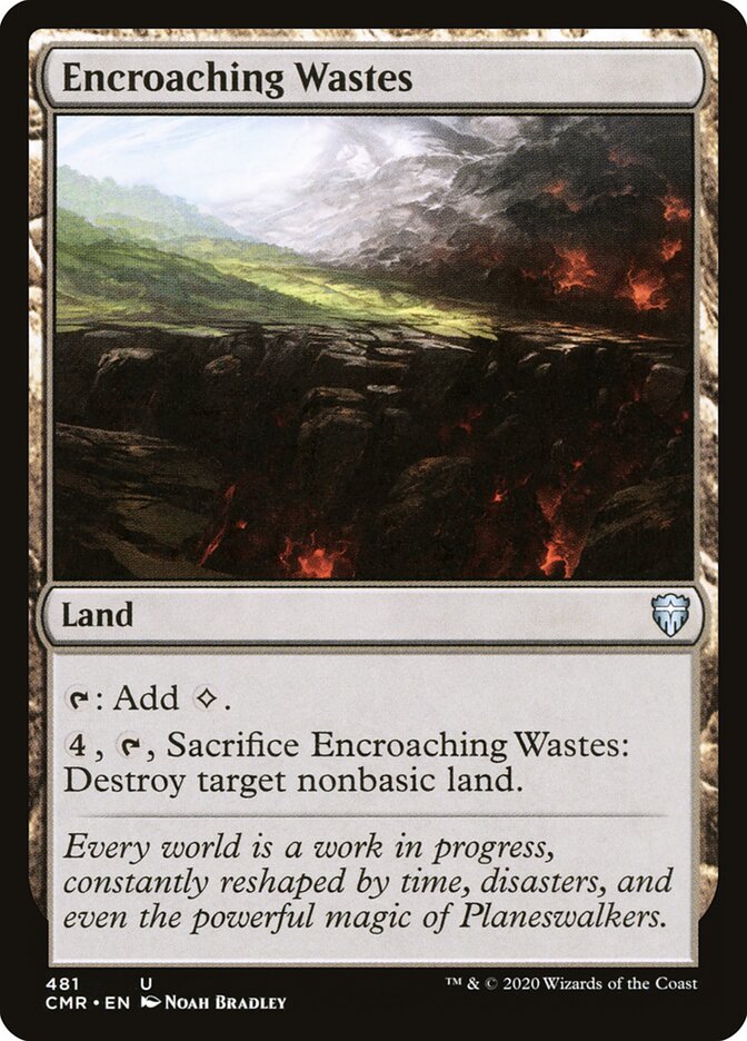 Encroaching Wastes card front