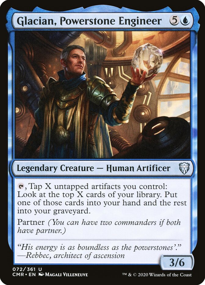 Glacian, Powerstone Engineer card front