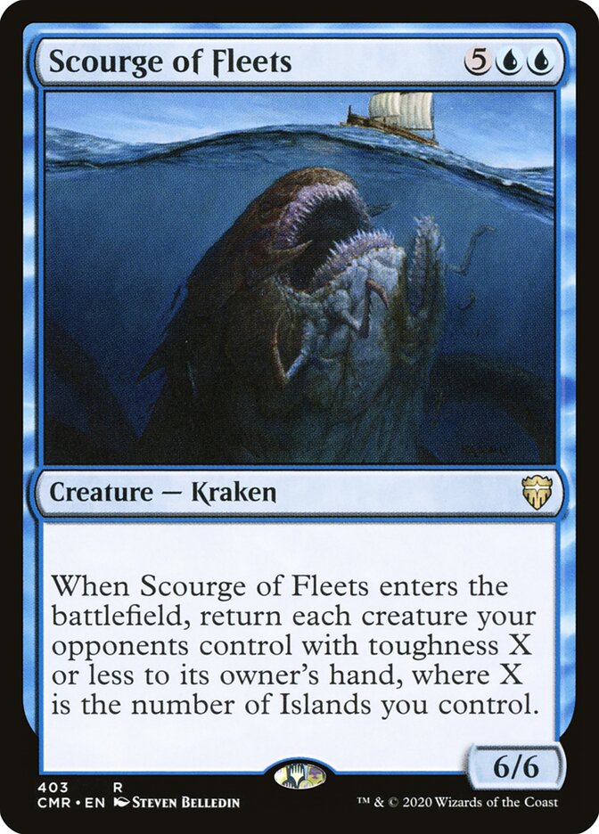 Scourge of Fleets card front