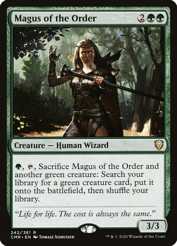 Magus of the Order card front