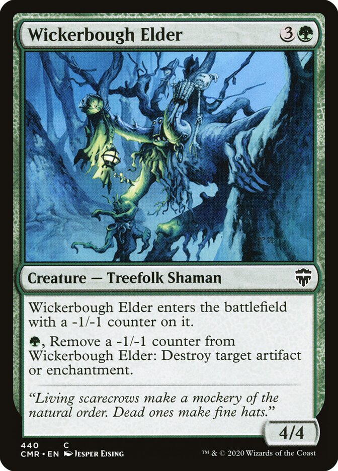Wickerbough Elder card front