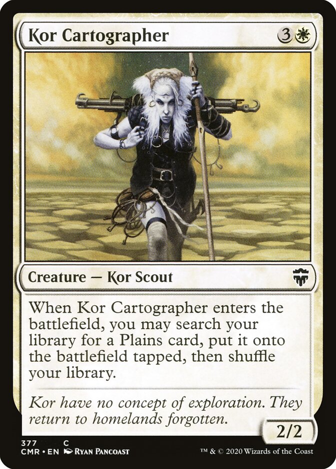 Kor Cartographer card front