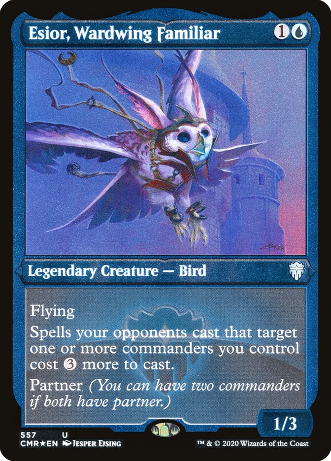 Esior, Wardwing Familiar card front
