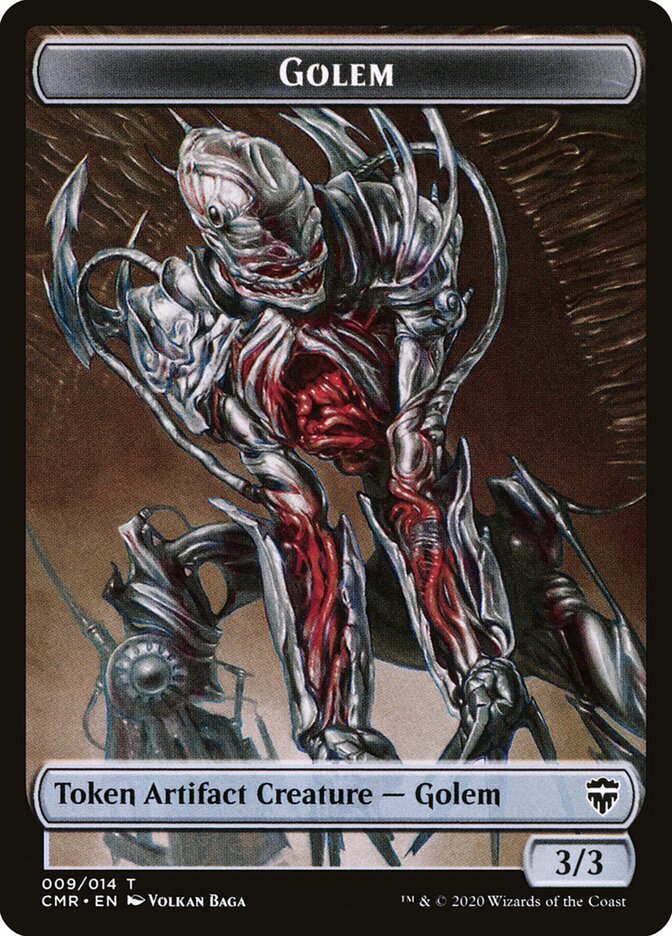 Golem card front