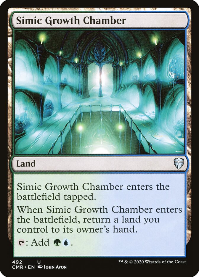 Simic Growth Chamber card front