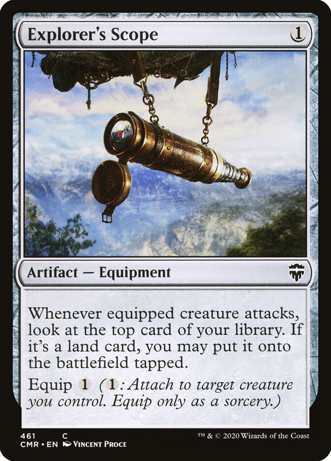Explorer's Scope card front