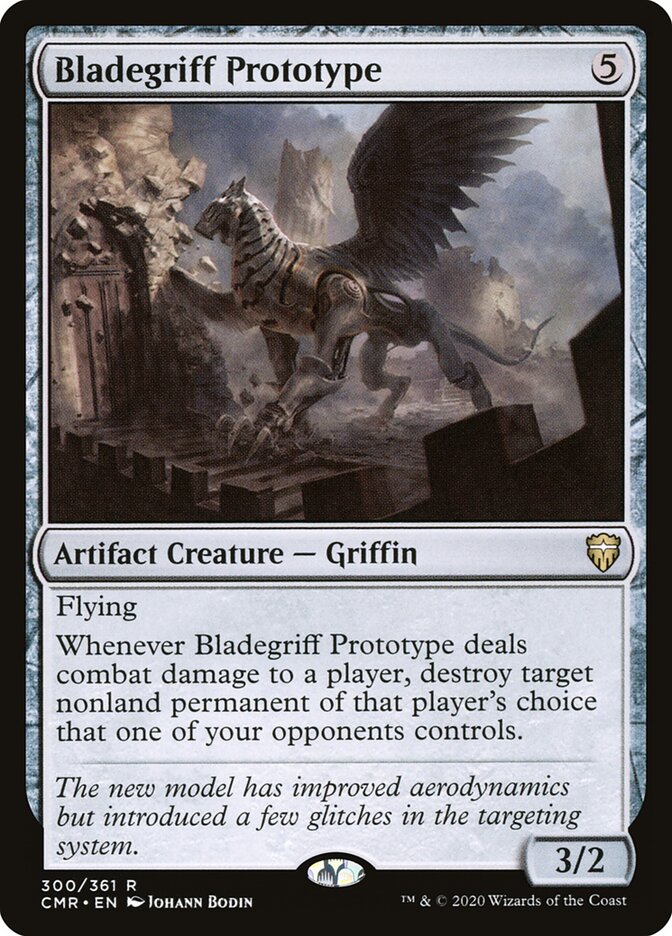 Bladegriff Prototype card front