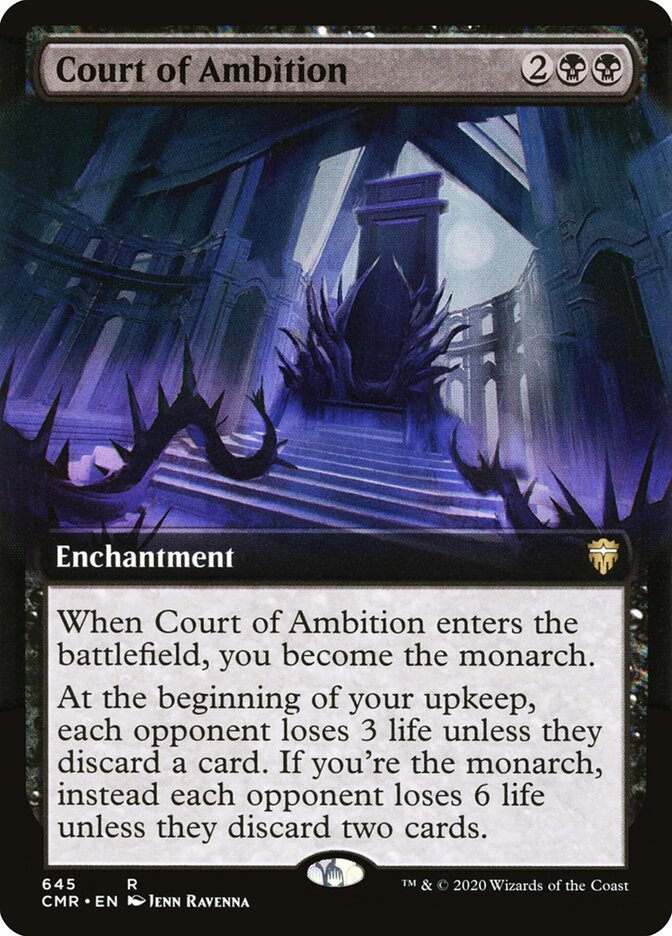 Court of Ambition card front