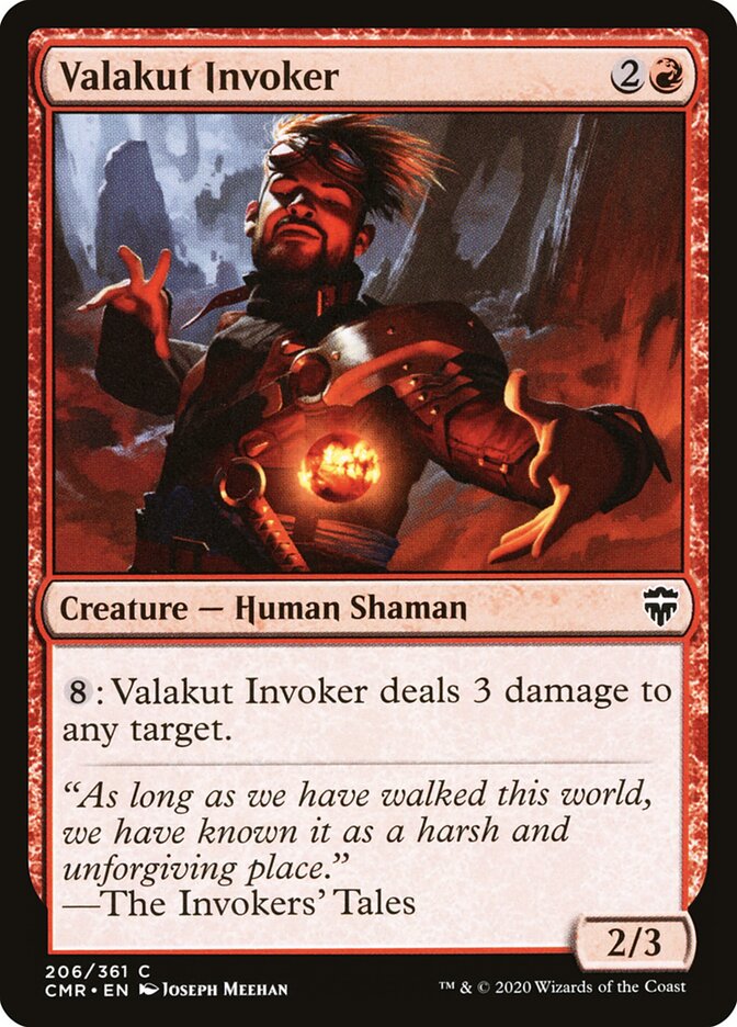 Valakut Invoker card front