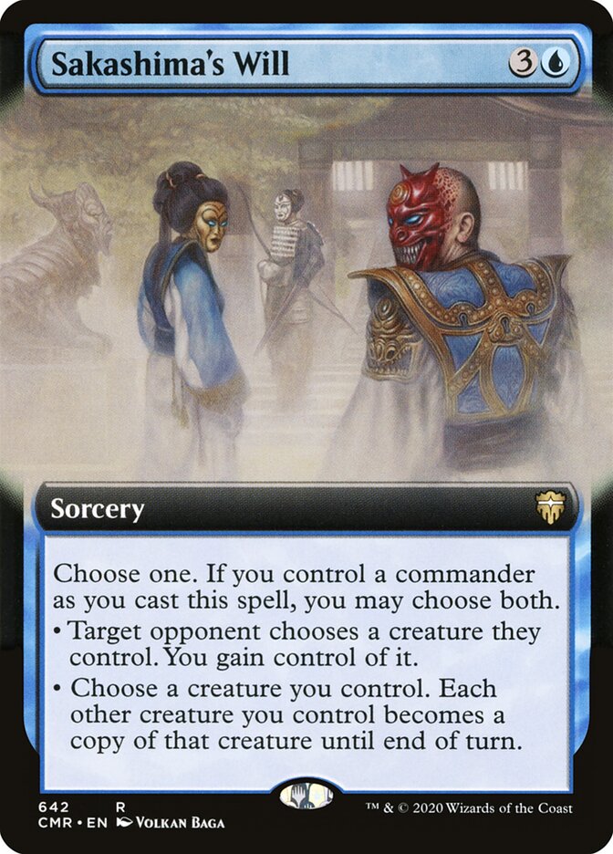 Sakashima's Will card front