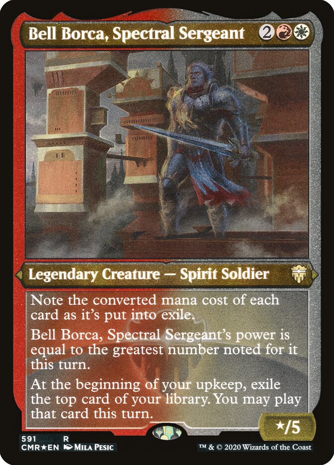 Bell Borca, Spectral Sergeant card front