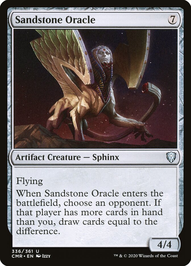 Sandstone Oracle card front