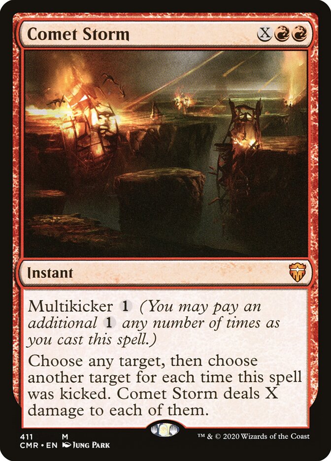Comet Storm card front