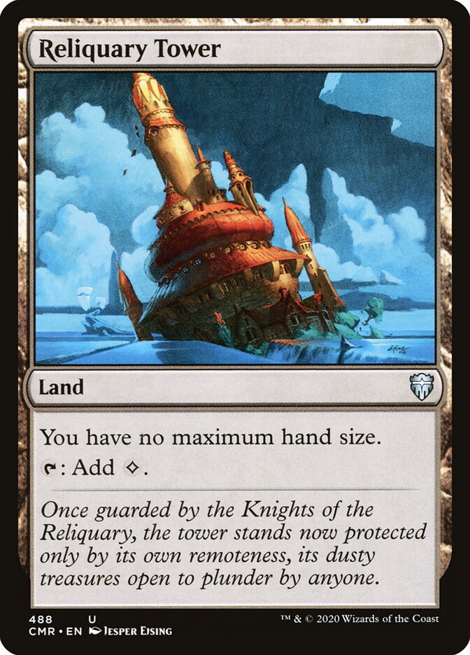Reliquary Tower card front