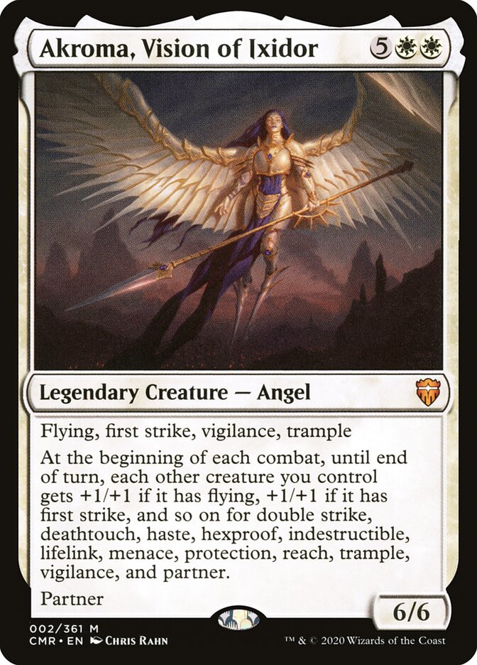 Akroma, Vision of Ixidor card front